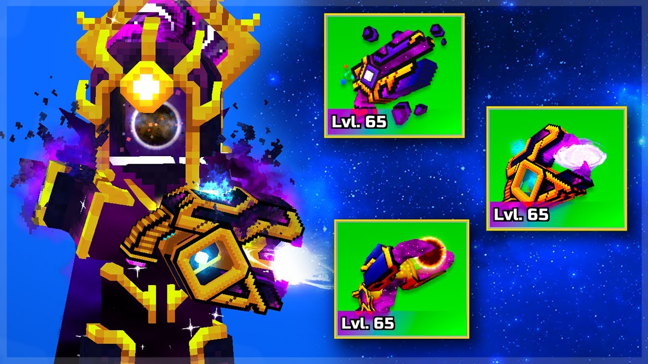 You have to see how OP this Event Horizon Set is! (Pixel Gun 3D)