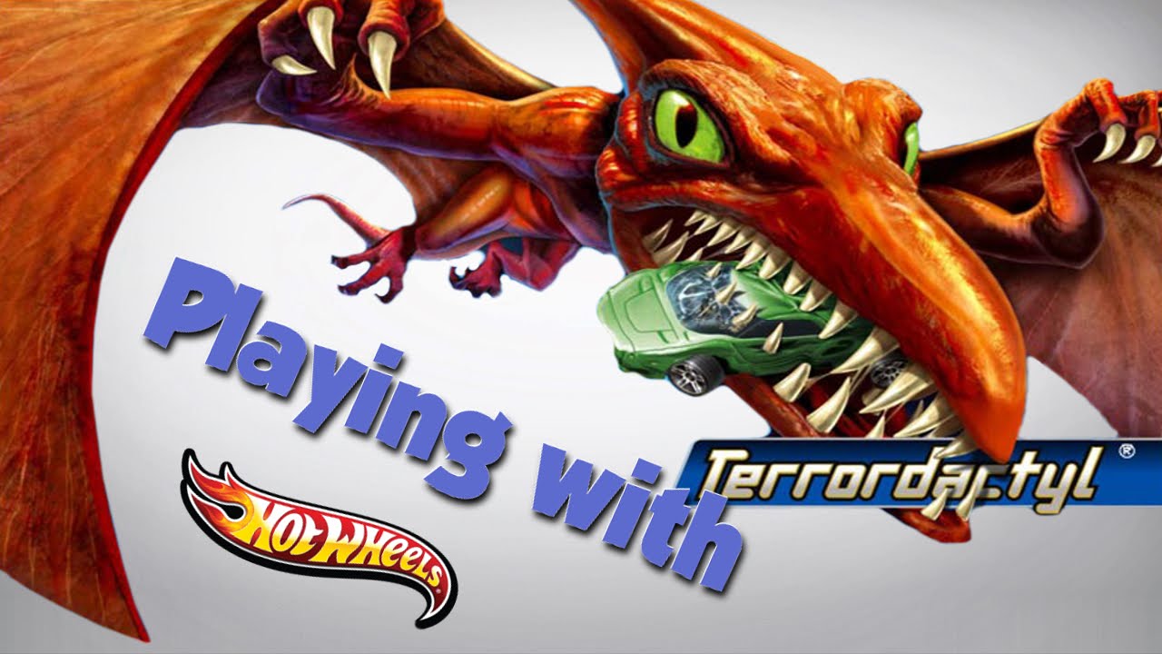 Hot Wheels TERRORDACTYL Track Set Unboxing