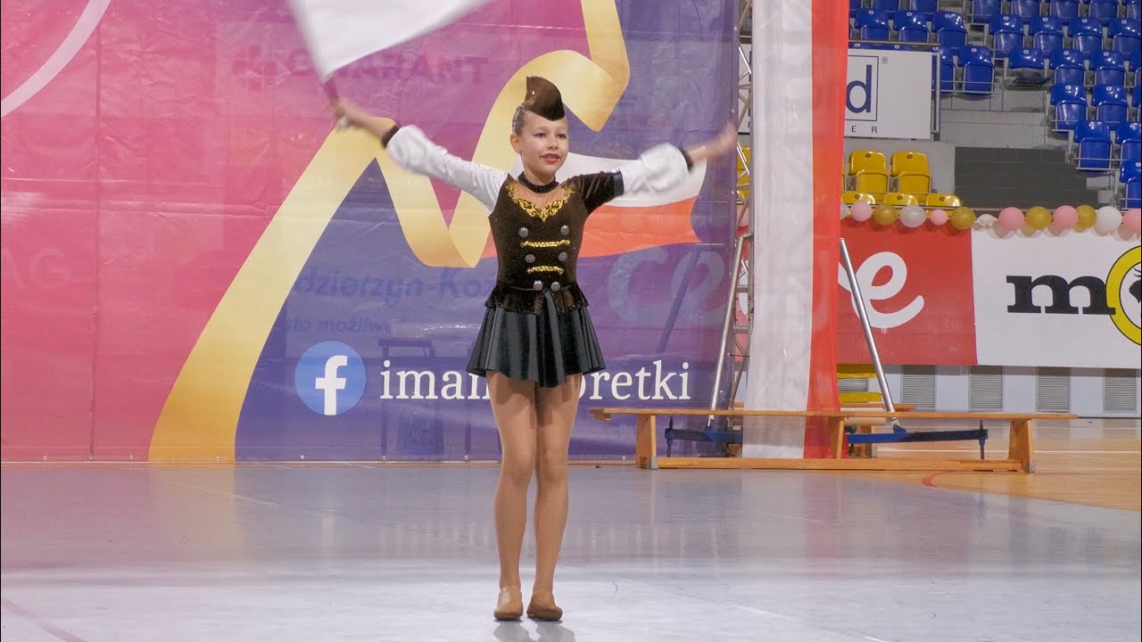 *COBRA Turawa* - SOLO FLAG kadet-  MP Kędzierzyn Koźle 2025 - Mażoretki
