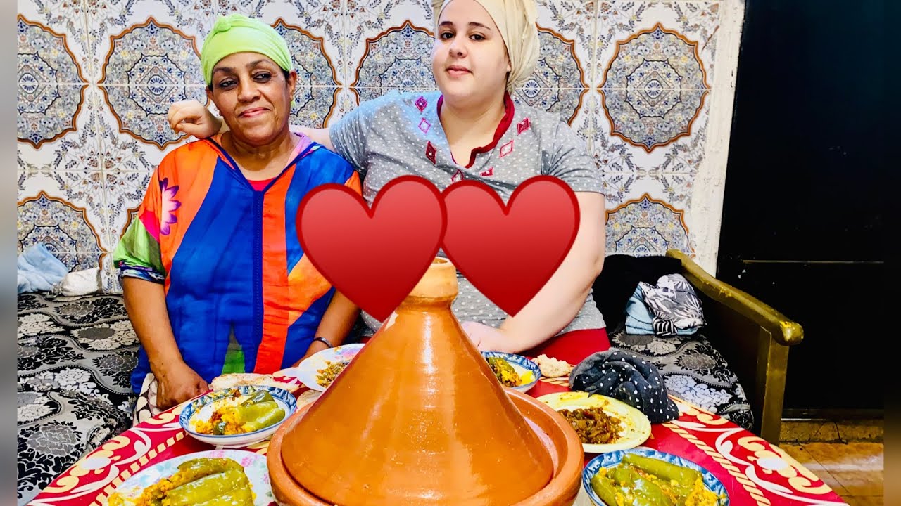 جات عدوزتي على غفلة وندت وجدت ليهم طجين 😋🥰