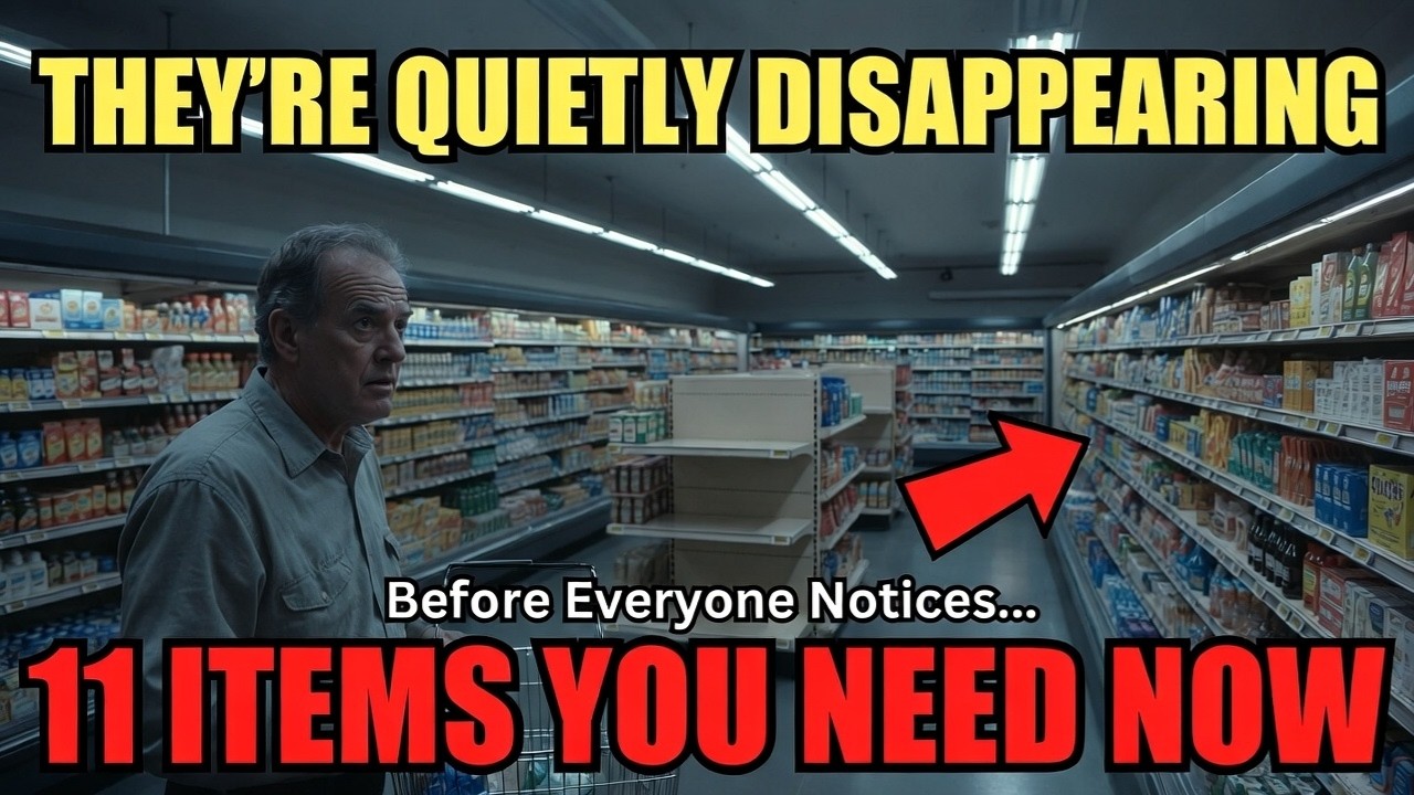 11 Grocery Store Items Disappearing From Shelves RIGHT NOW (Stock Up Before It's Too Late)