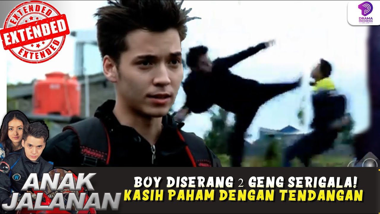 BOY DISERANG 2 GENG SERIGALA! KASIH PAHAM DENGAN TENDANGAN | ANAK JALANAN EXTENDED | EPS 210
