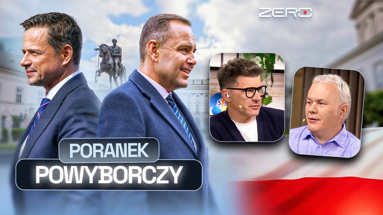 POWYBORCZY PORANEK W KANALE ZERO! TOMASZ KAMMEL I ROBERT&nbsp;MAZUREK