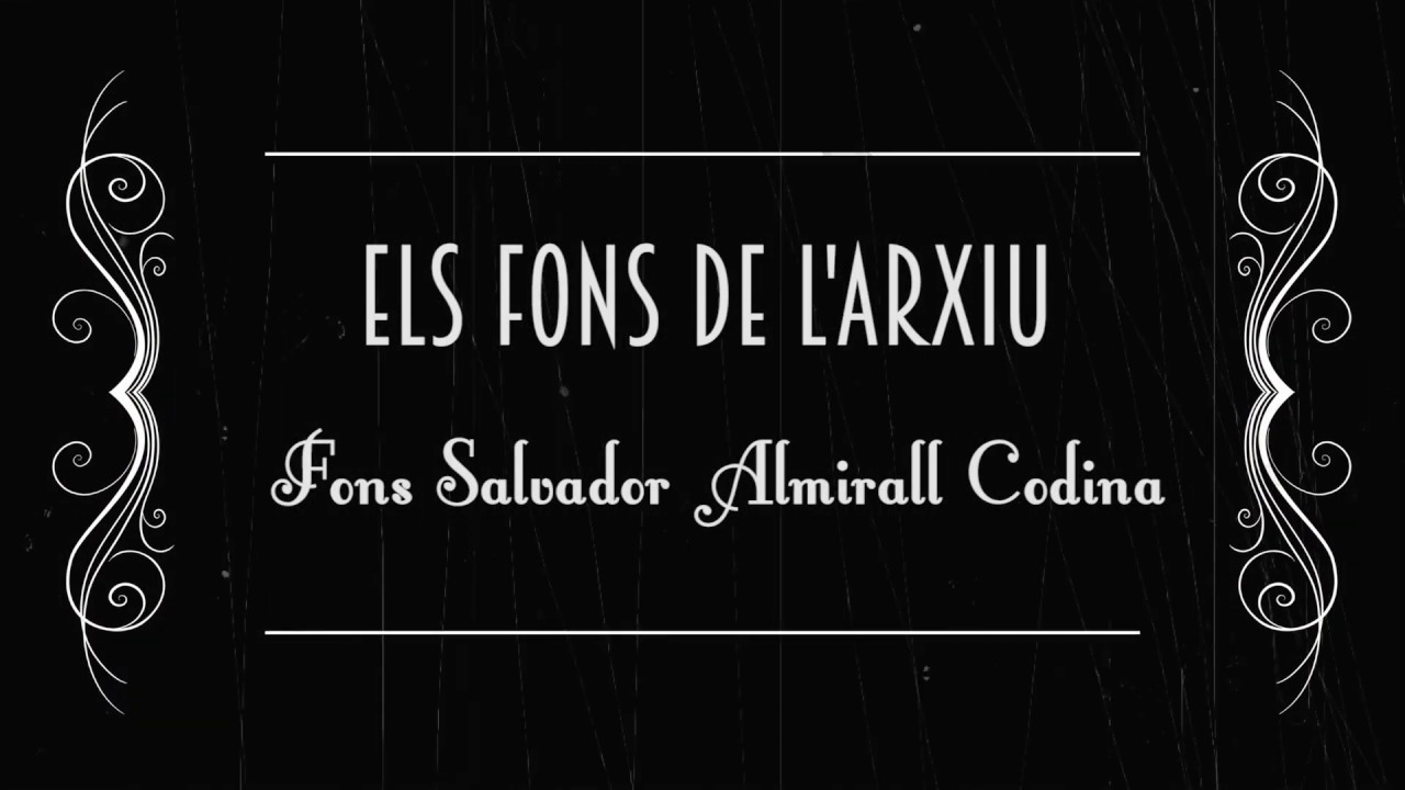 Fons de Salvador Almirall Codina a l'AISM