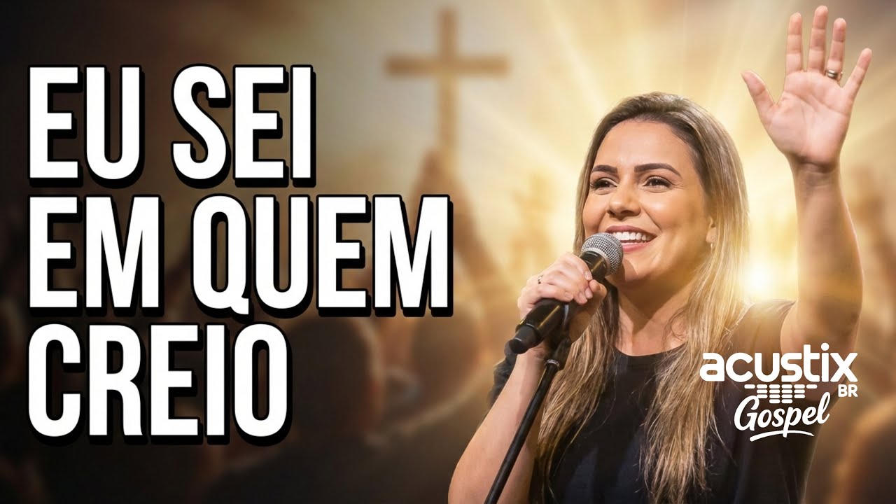 ✝️ Eu Sei em Quem Creio | Música Gospel de Fé, Confiança e Esperança em Deus #gospel #louvor