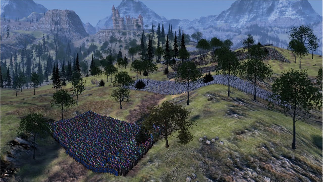 JEDI + GOLDEN KNIGHTS LAY SIEGE TO CASTLE - UEBS - Ultimate Epic Battle Simulator