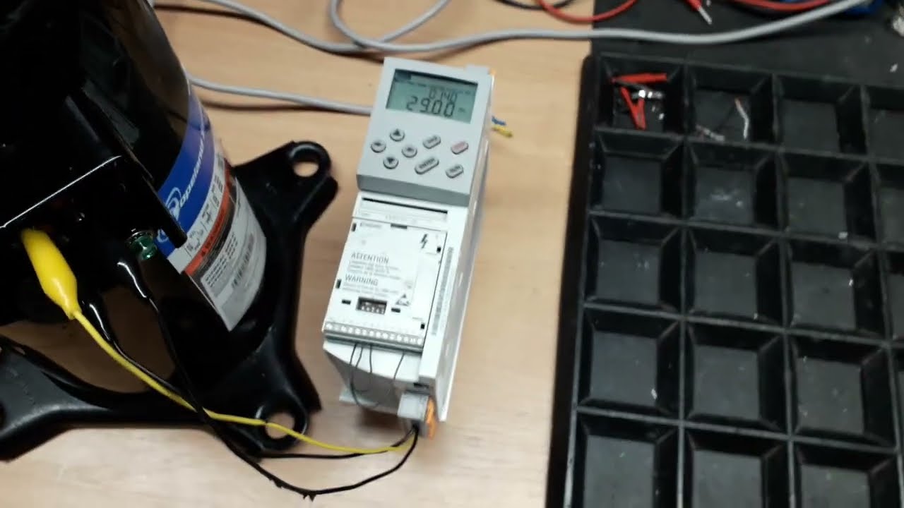 Verdichter Wärmepumpe im Inverterbetrieb
