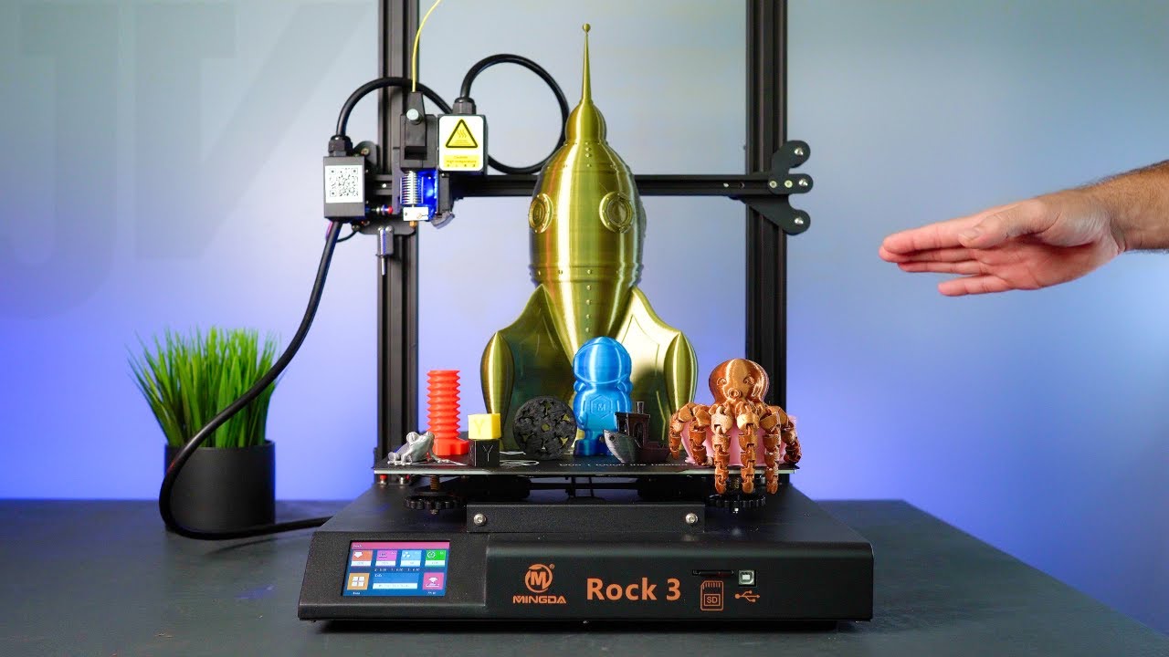 Mingda Rock 3 - 3D Printer - Unbox & Setup