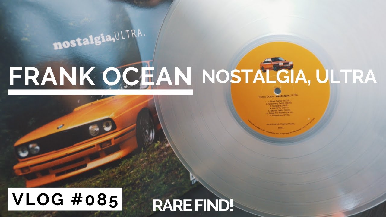Frank Ocean - Nostalgia Ultra Vinyl Unboxing