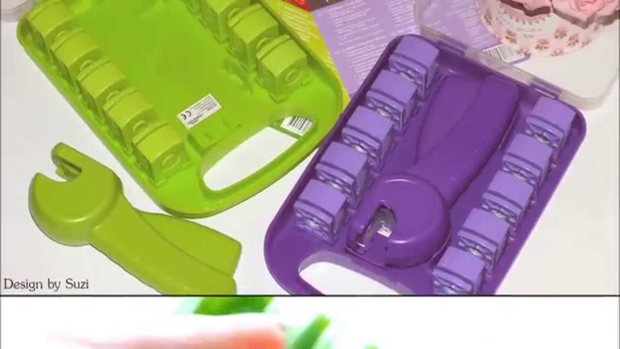 Crelando Paper Sets (Embossing Stamp  & Punch)