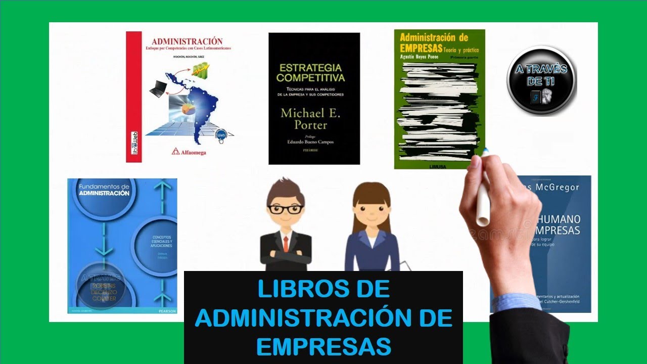 Libros de administraci&oacute;n de empresas 📚💼🗂️