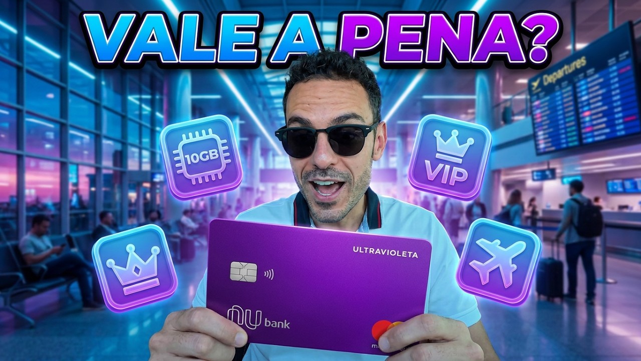 Nubank Ultravioleta Vale a Pena para Viajar? Benef&iacute;cios, Sala VIP e Milhas