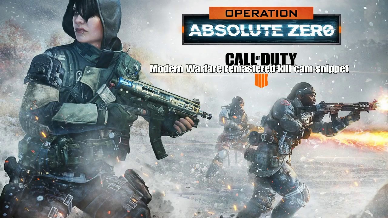 Call of Duty: Modern Warfare remastered kill cam snippet #BOKC #GOMFSFB #GokuGang