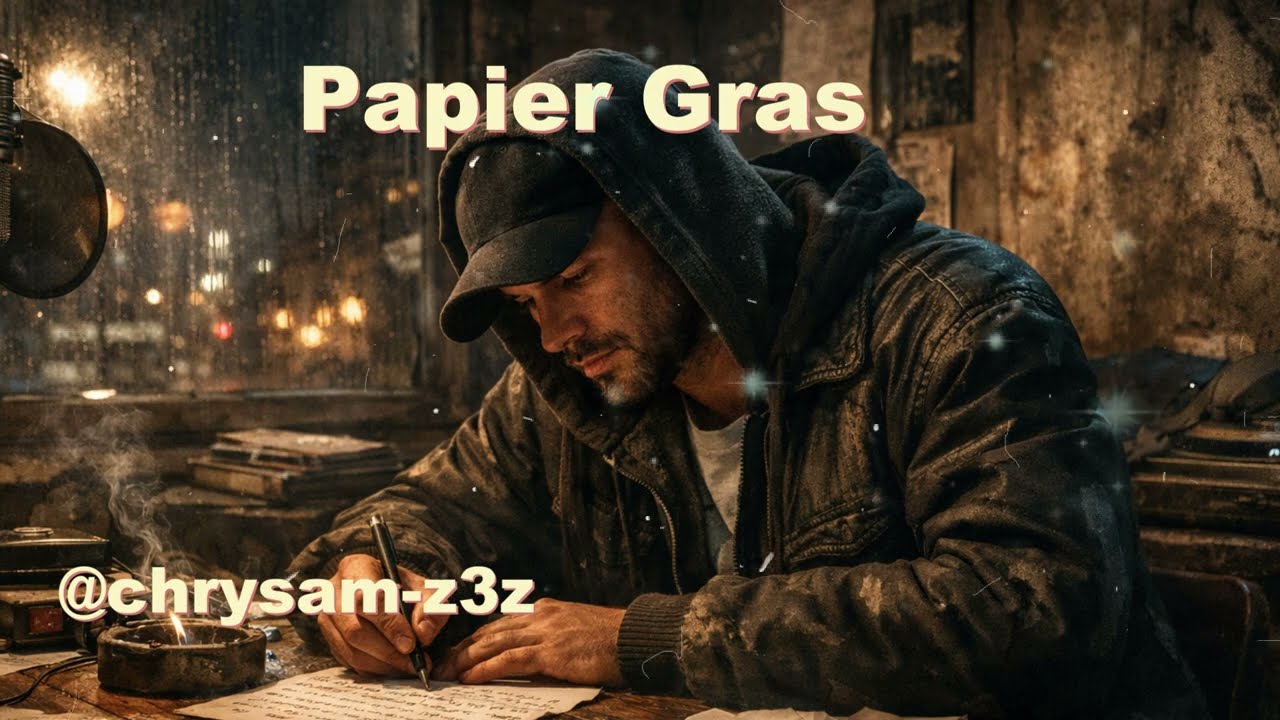 Papier Gras #PapierGras #RapFran&ccedil;ais #RapConscient #RapATexte #RapInd&eacute;pendant  #RapUnderground