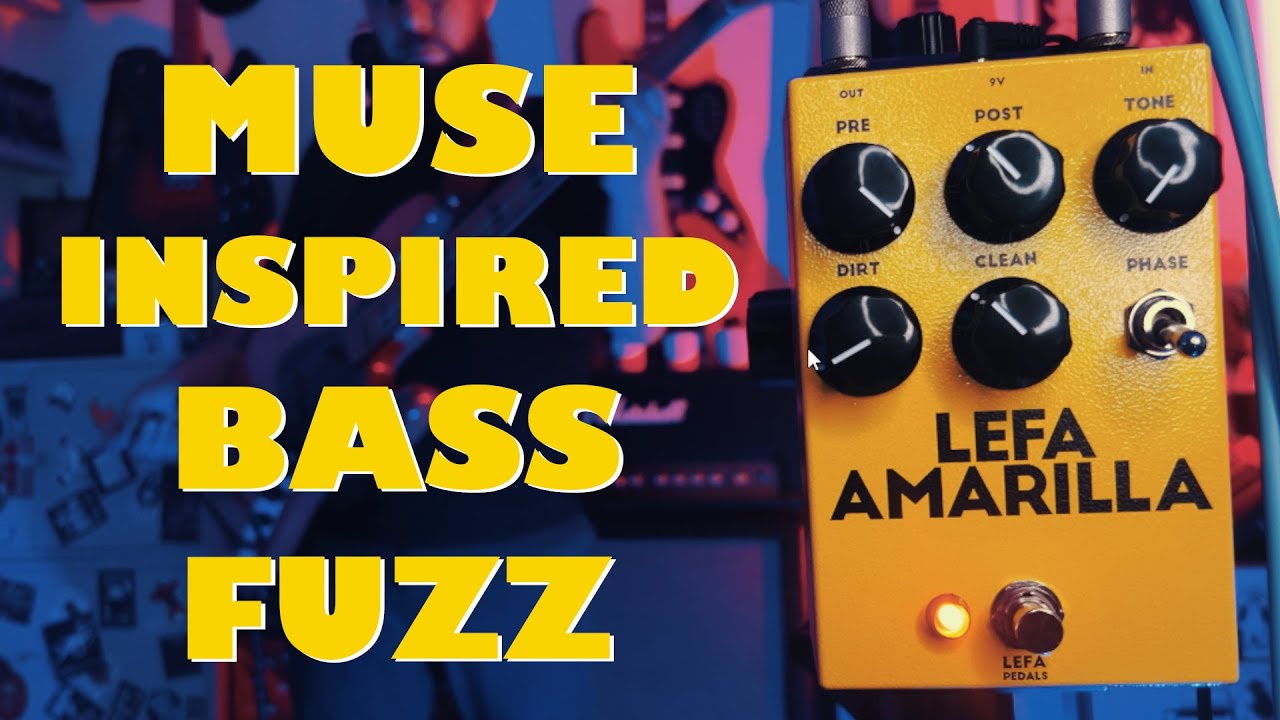 Lefa Pedals : Amarilla - Distortion / Fuzz | Bass / Bass VI | theoandhispedals