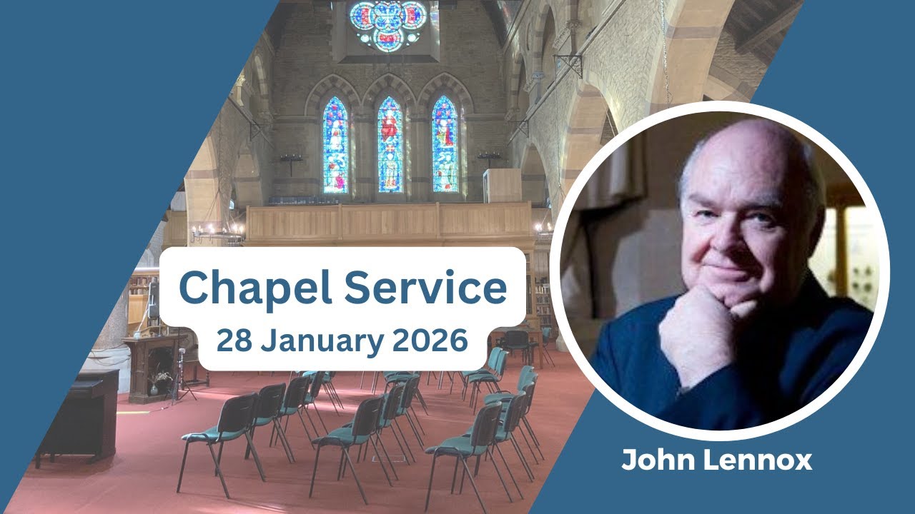 John Lennox Speaking at OCMS Chapel in January 2026