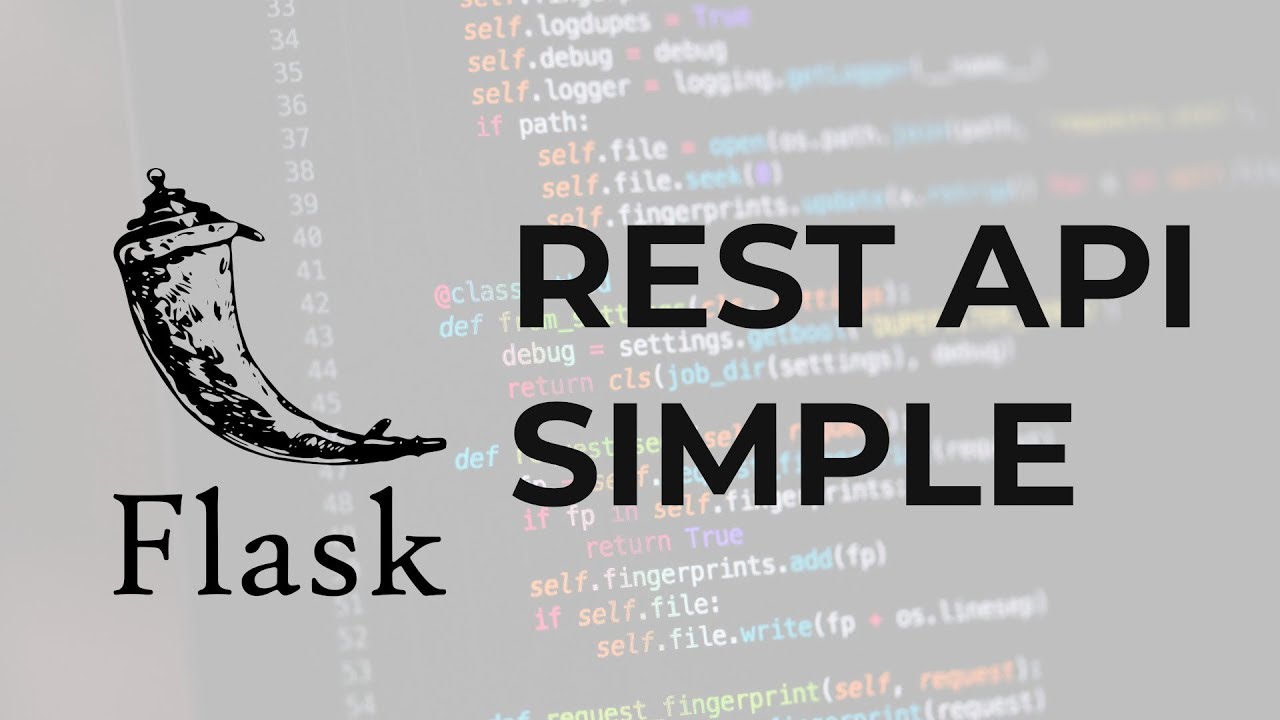 Flask, REST API simple