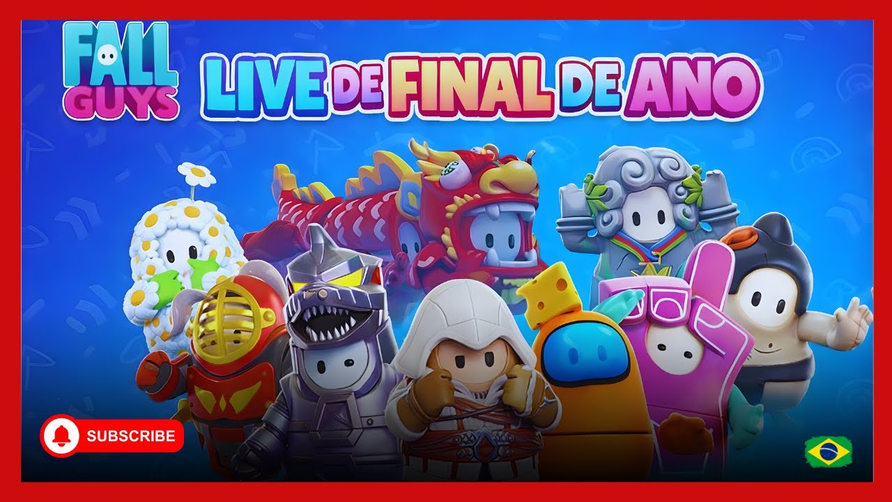 🎉 LIVE ESPECIAL DE FINAL DE ANO | Fall Guys Pai e Filho no Oliver Games