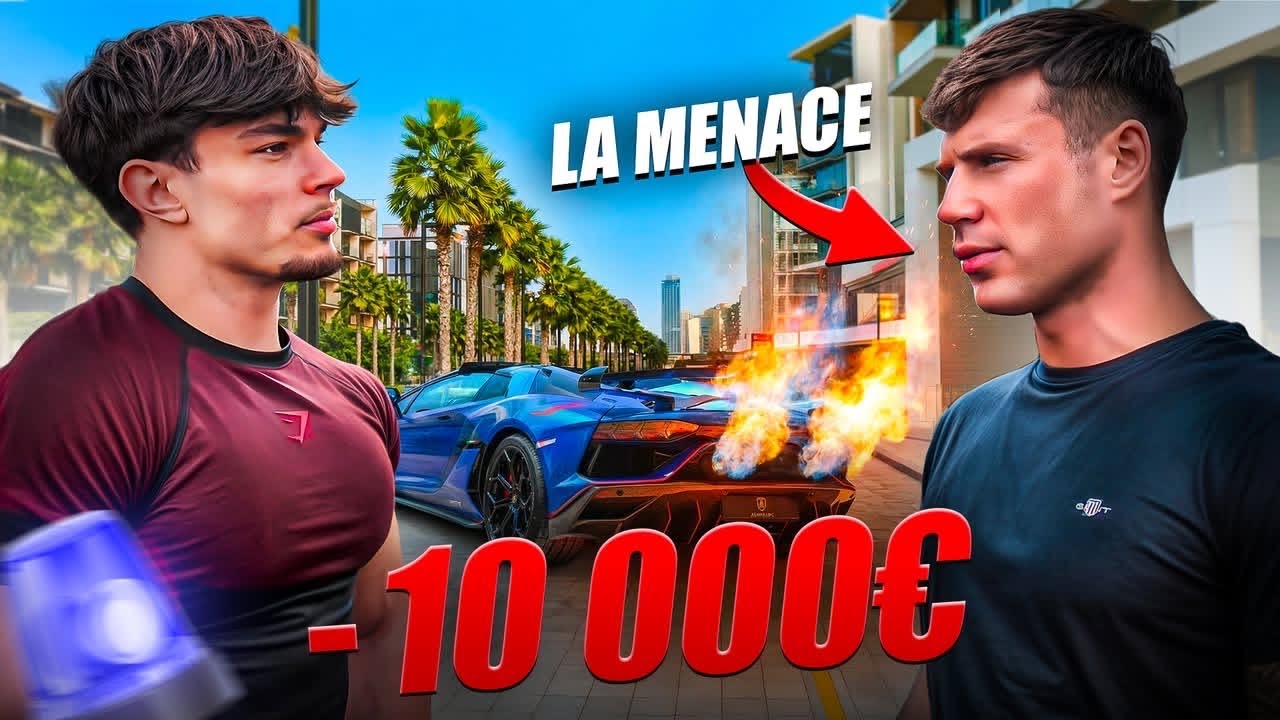 Une Journée FOLLE avec @La Menace, Course SVJ vs GT3 RS 🤯🚀