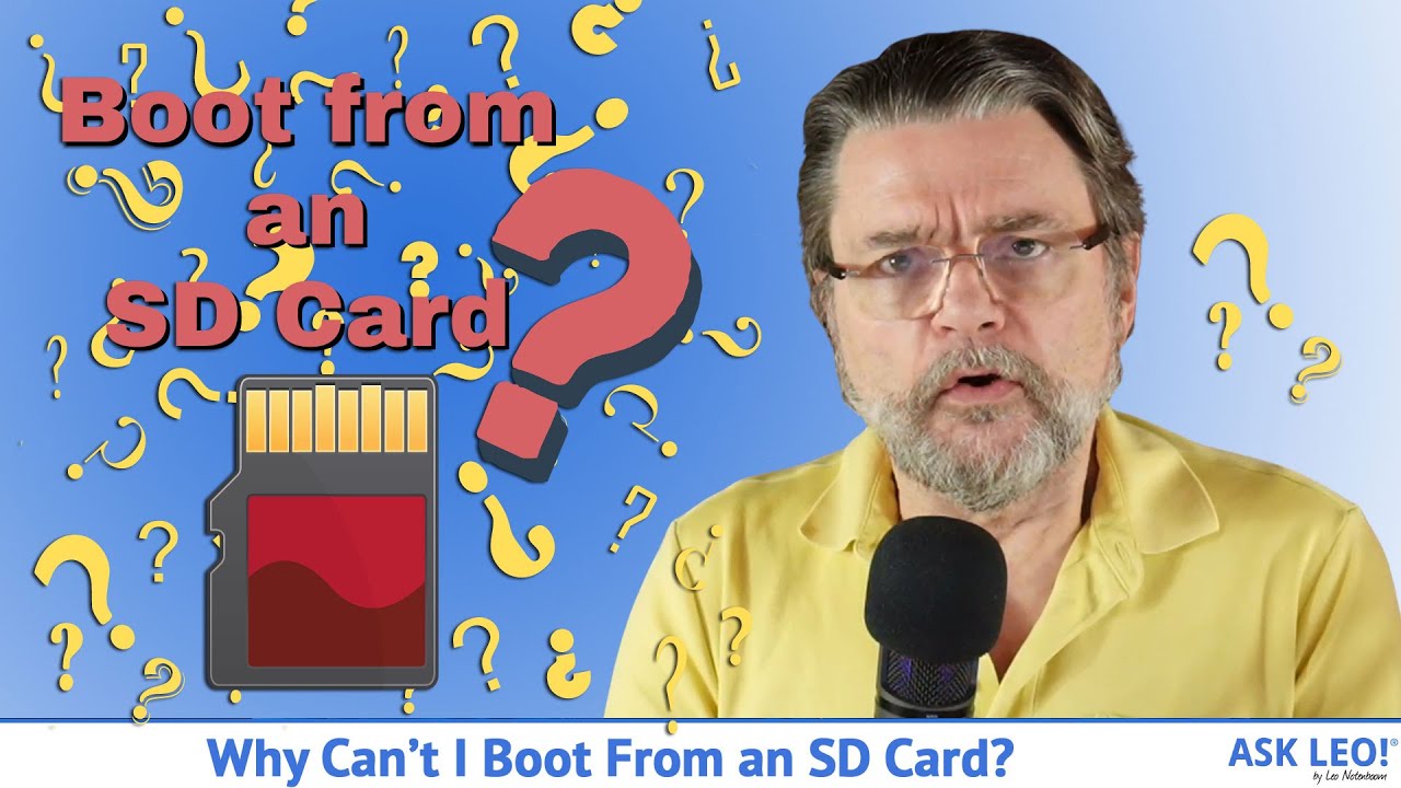 Почему я не могу загрузиться с SD-карты?
