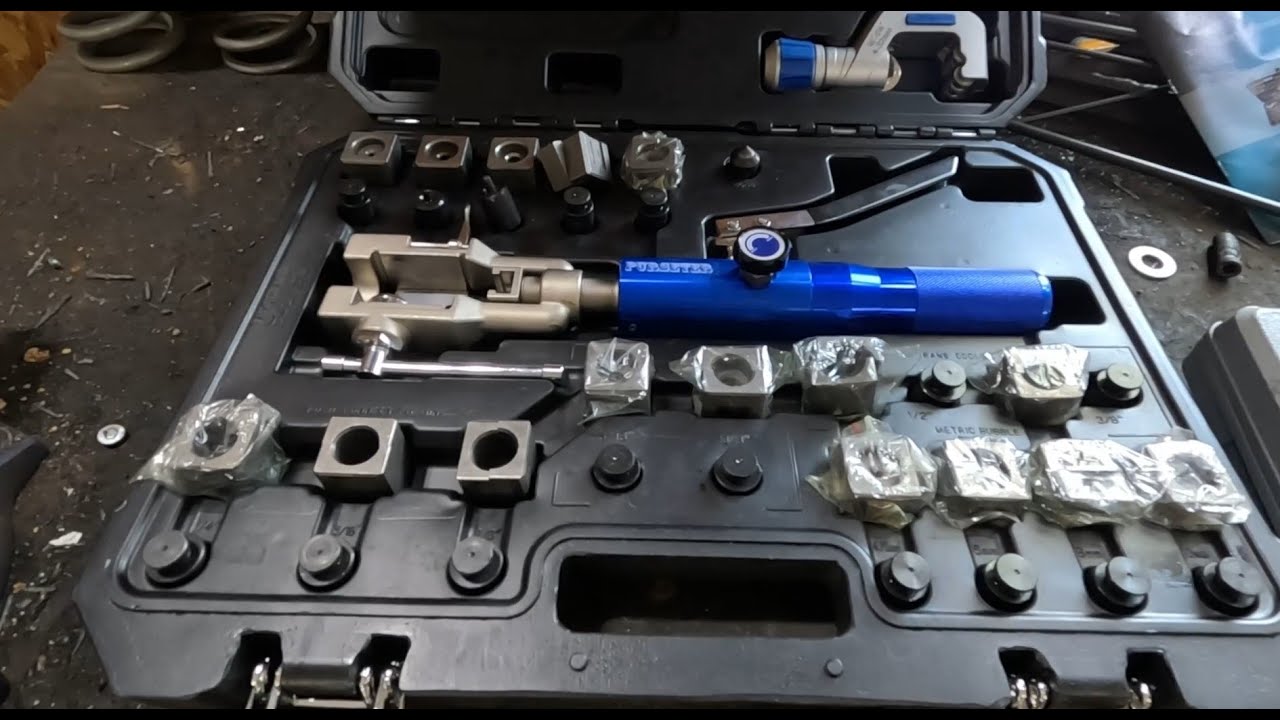Hydraulic flaring tool review. Show and Tell