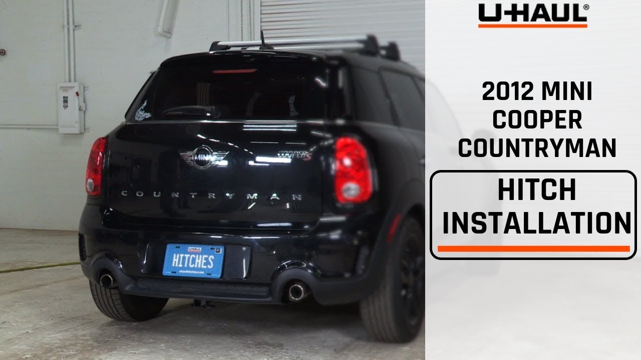 2012 Mini Cooper Countryman Trailer Hitch Installation