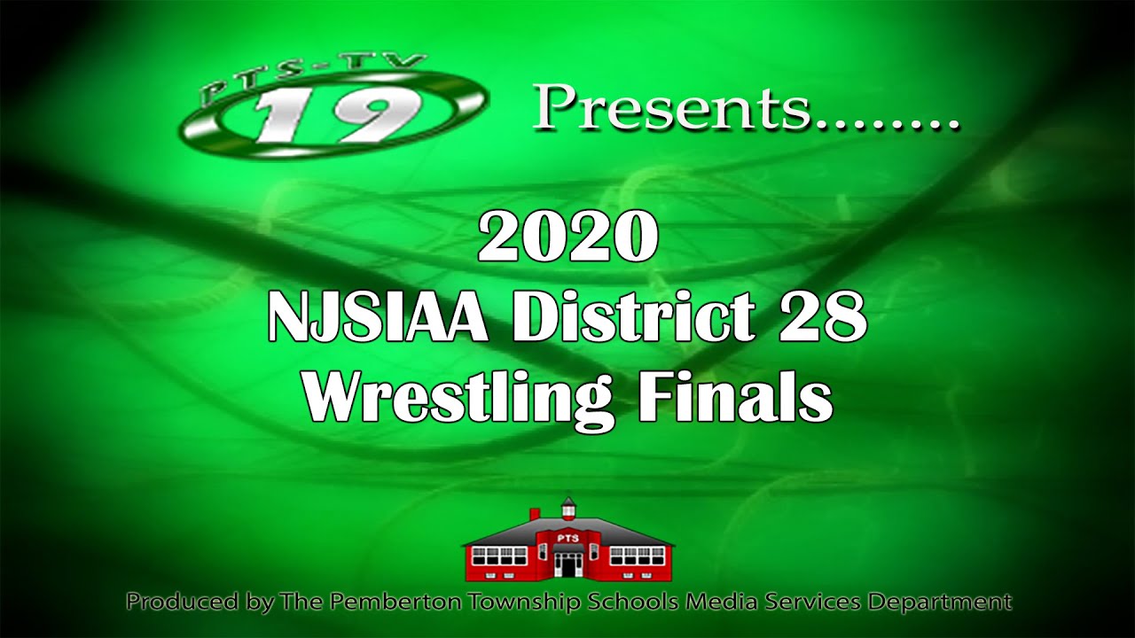 2020 NJSIAA District 28 Wrestling Finals
