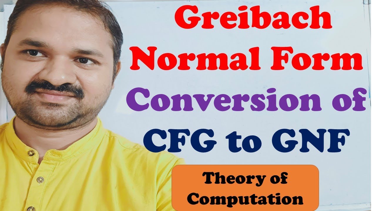 Greibach Normal Form || Converting CFG to GNF || Ex 1 || TOC || FLAT || Theory of Computation