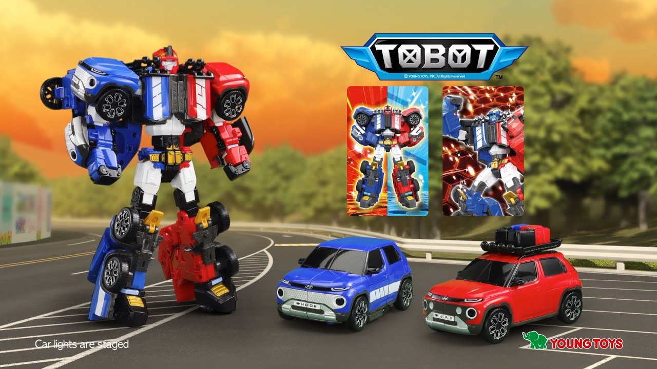 TOBOT TwinsㅣTOBOT HOOK, JAB 2-stage Integration! [TOBOT TWINS TVC]