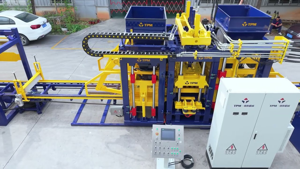 European Designed TPM6000G (TPM QT6) Paving Block Machine – Precision, Innovation, and Efficiency