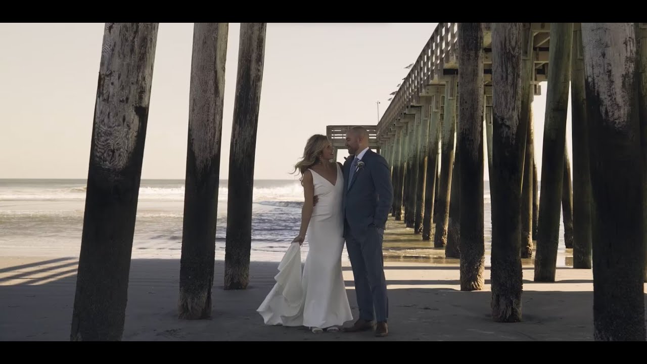 Summer and Andrew's Picturesque Wedding Teaser Film from Avalon, New Jersey
