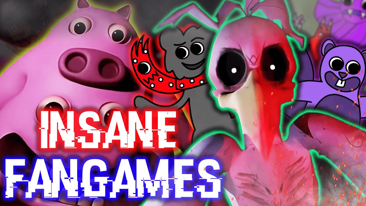 БЕЗУМНЫЕ фан-игры Garden of Banban
