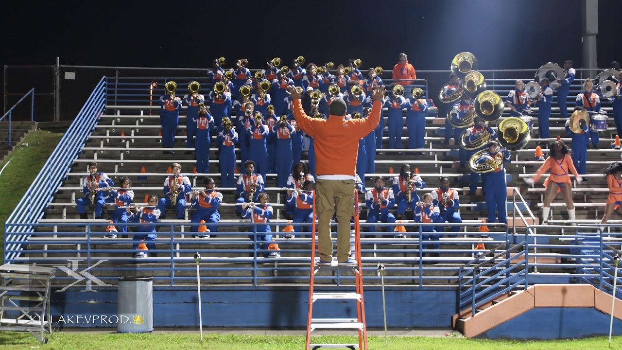 Hunters Lane High School Marching Band - Yah Mo Be There - 2018