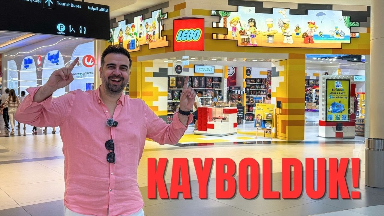 Dünya'nın En Büyük Alışveriş Merkezinin LEGO Mağazalarını Gezdik! Dubai Mall