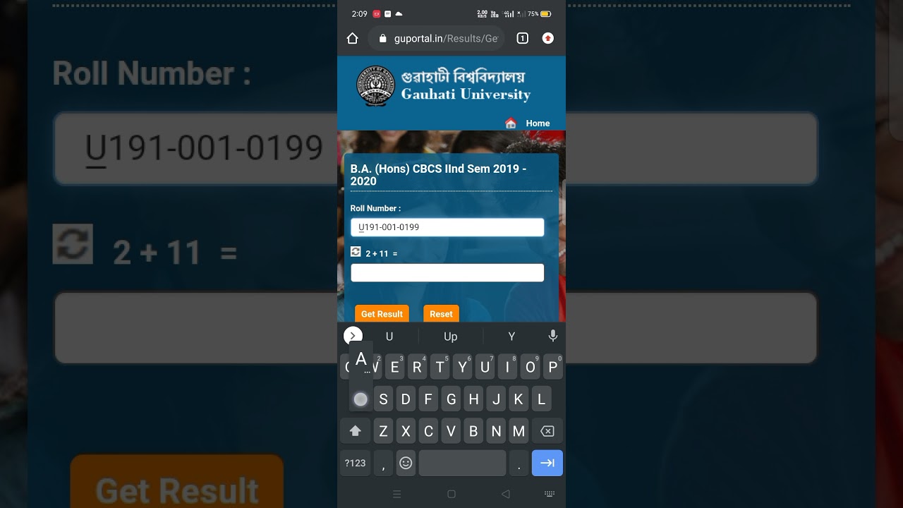 How to download Gu Semister Exam Marksheet//Online //Roytechdigital//important For all Students//Gu