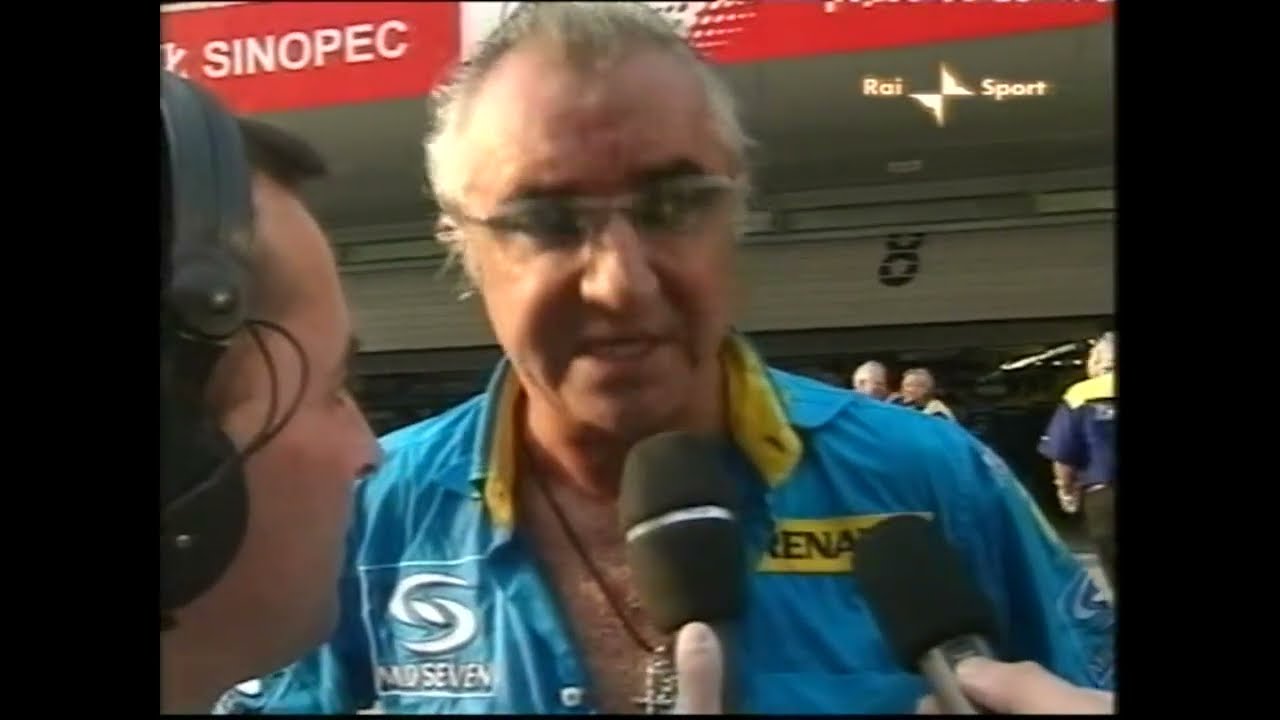 F1 Cina 2005 - Ettore Giovannelli intervista Flavio Briatore prima e dopo il Gran Premio