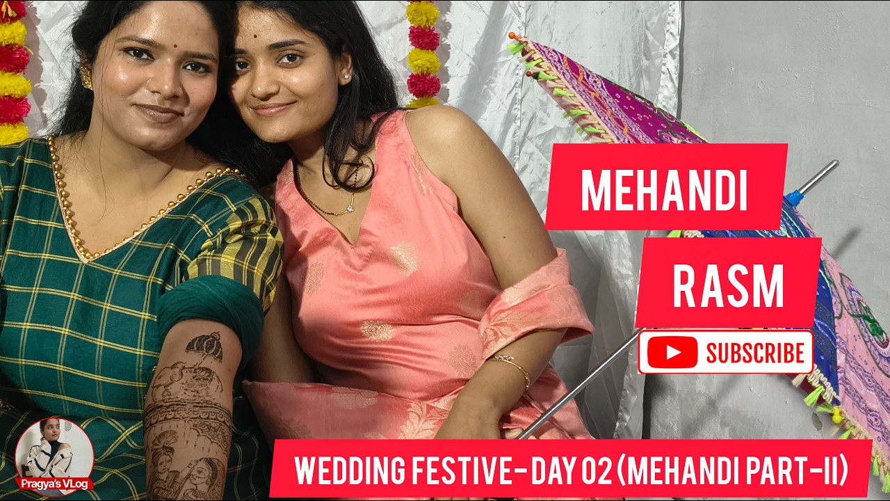 Dost Ki shadi- 3 Mehandi Rasm || Indian Wedding Rituals  #friends #wedding #ceremony