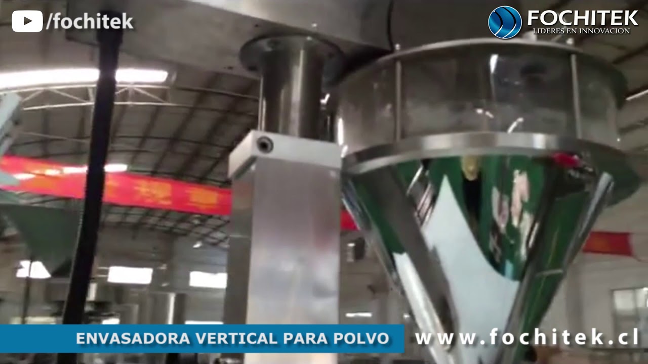 ENVASADORA VERTICAL DE POLVO