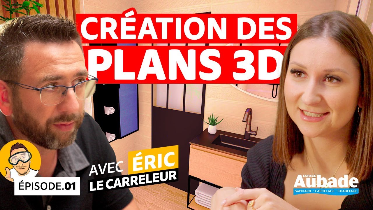⚒️ On RÉNOVE la salle de bains d'Eric Le Carreleur 🧰 (Épisode 1)