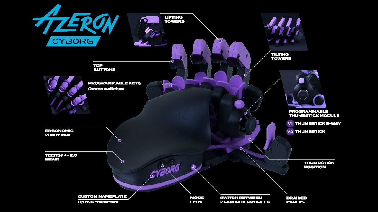 UNBOXING! - Azeron: Cyborg 2 [One-Handed] Gaming Keyboard
