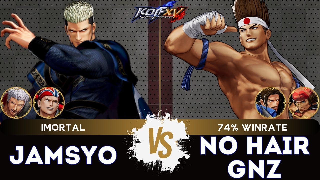 KOF XV🎞️JAMSYO (Billy/O.Yashiro/Goenitz) vs NO HAIR GNZ (Robert/Joe/Ralf) 🎞️Replay Match - 11/25