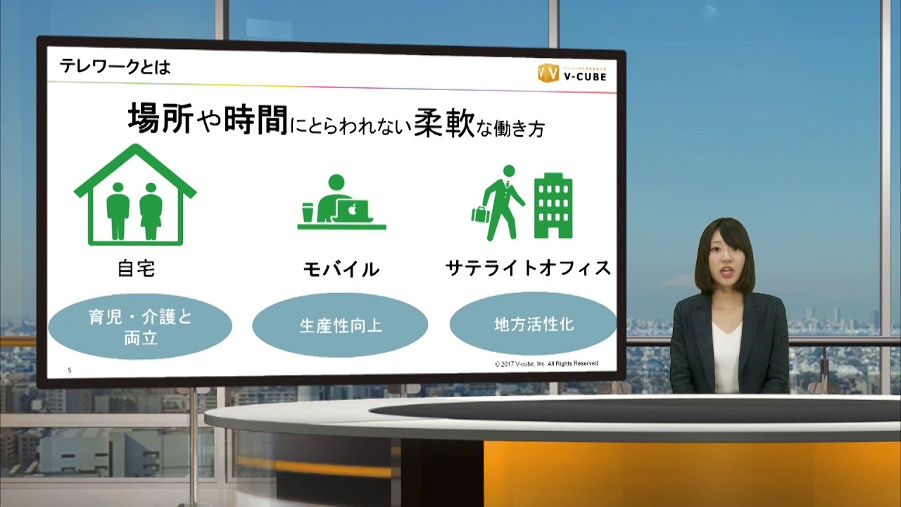 株式会社ブイキューブ  会社説明