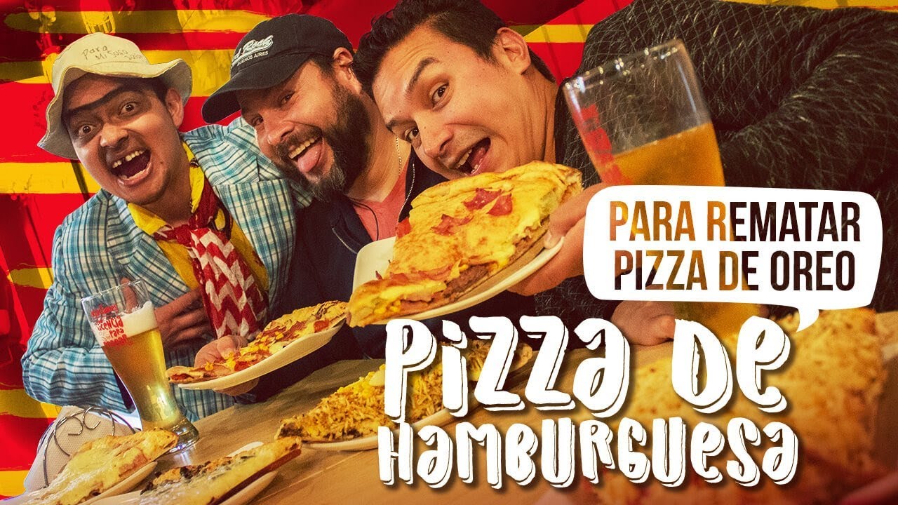 Pizza de hamburguesa | Restaurante Junior' Pizza en Bogotá | Los Insaciables
