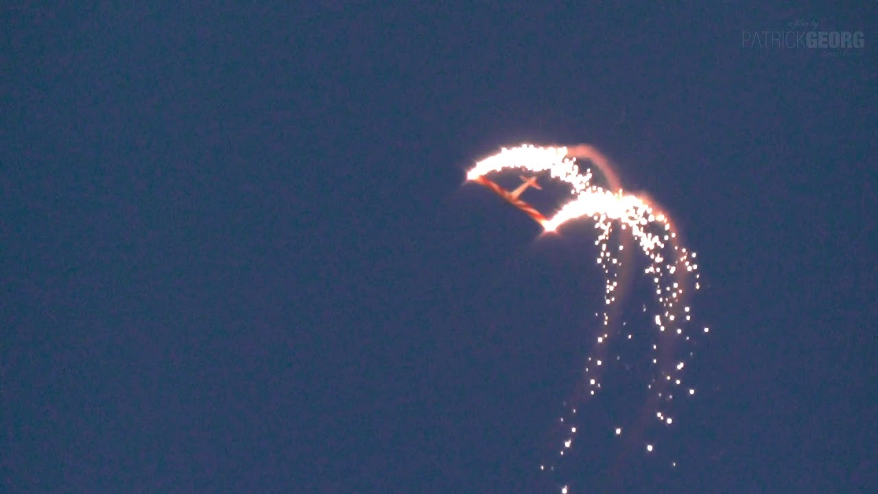 Lo 100 50 % - Patrick Georg - Night Flight Glider Aerobatics - Segelflugmesse Schwabmünchen 2018