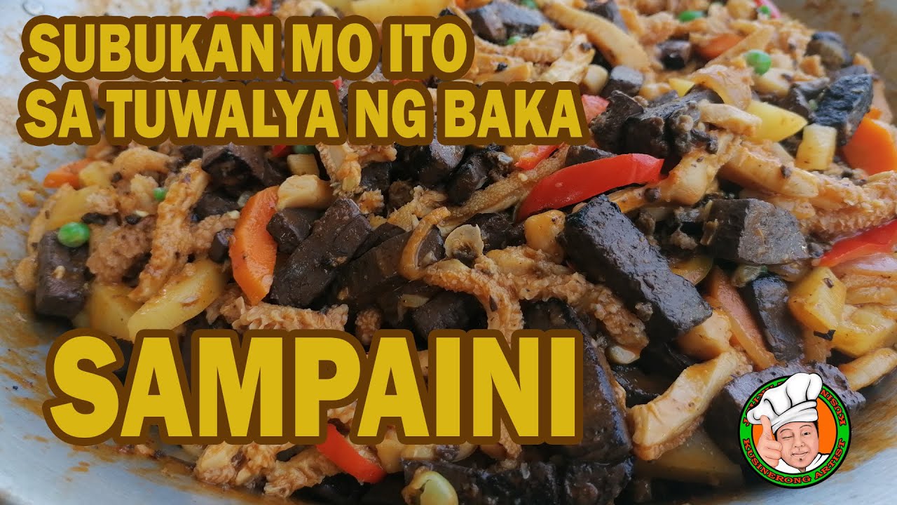 SAMPAINI RECIPE || TUWALYA NG BAKA