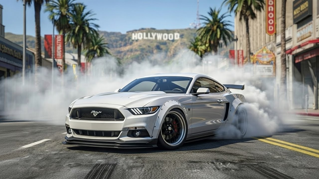Real LA Vibes: Building the Meanest Mustang in GTA5! | 5REAL x LA REVO 2.0