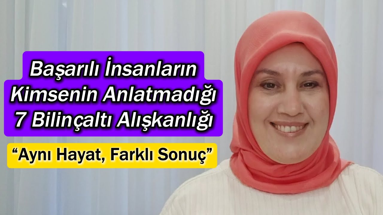 Başarı İçin 7 Alışkanlık    Hemen Başla Kaderini Değiştir! #newvideo #nofilter #başarı
