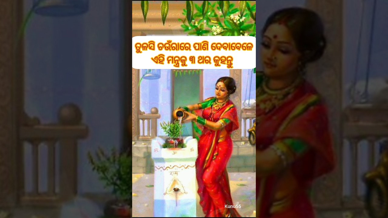 ତୁଳସୀ ମନ୍ତ୍ର Tulasi mantra #shortvideo #shortsfeed #Tulasimata #mantra #jayshreekrishna #ytshort