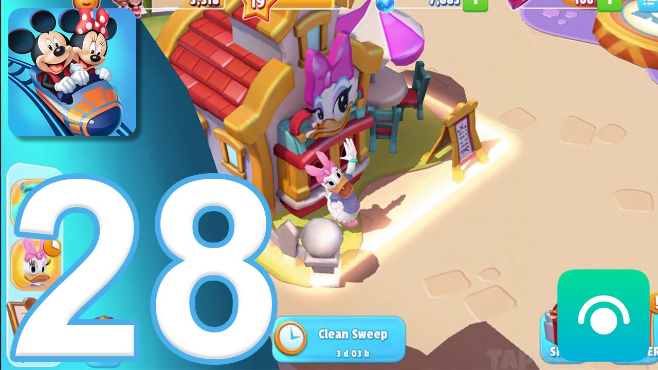 Disney Magic Kingdoms - Gameplay Walkthrough Part 28 - Level 19 (iOS, Android)