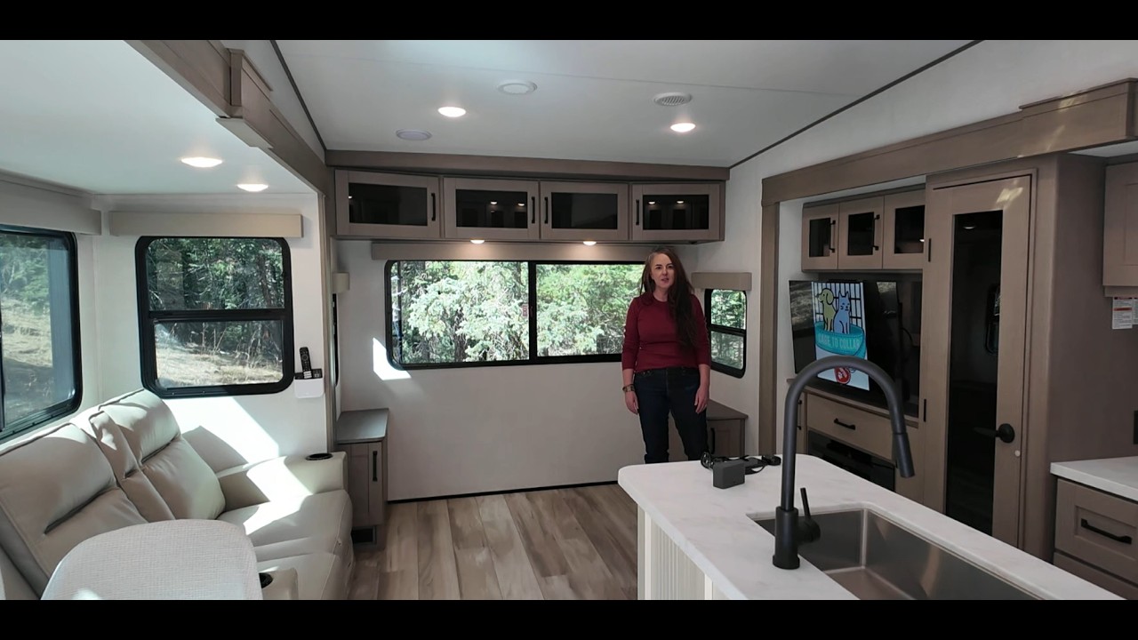 Perfect Full Time Living Couples Work From Home 5th Wheel 2026 Grand Design Reflection 295RL